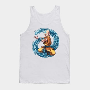 aang as the last air bender in battle position Tank Top